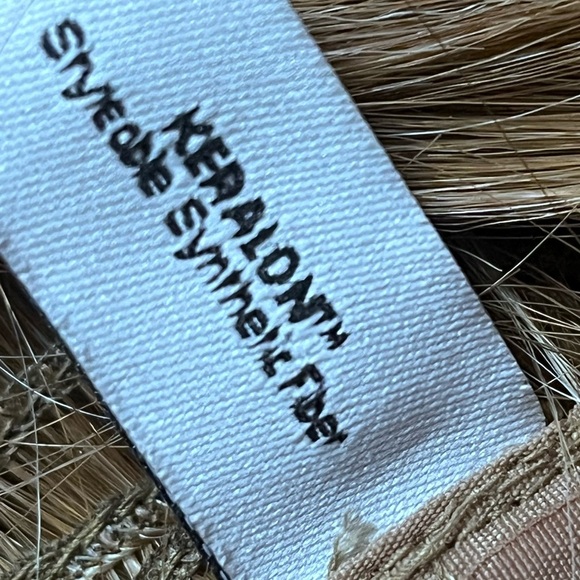 LUXHAIR Stylish Brown Blonde Highlights Hair Wig - Picture 5 of 8